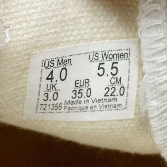 Vans Classic Slip-On Women's Size 5.5 Yellow White Checkerboard Canvas Shoes - Picture 9 of 9